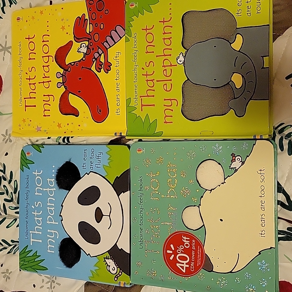 Usborne touchy-Feely books